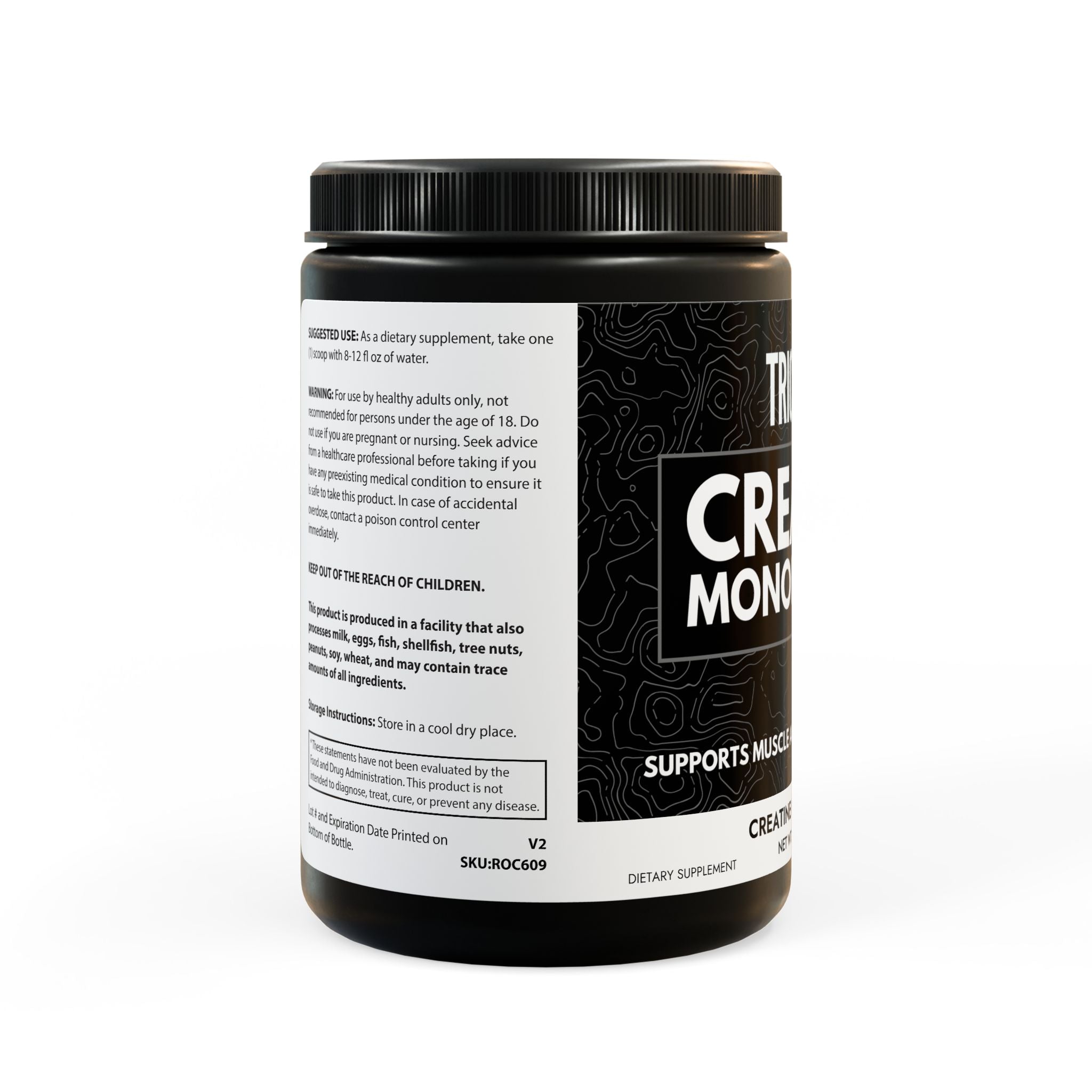 Creatine Monohydrate Supplement (300g, 10.58oz)