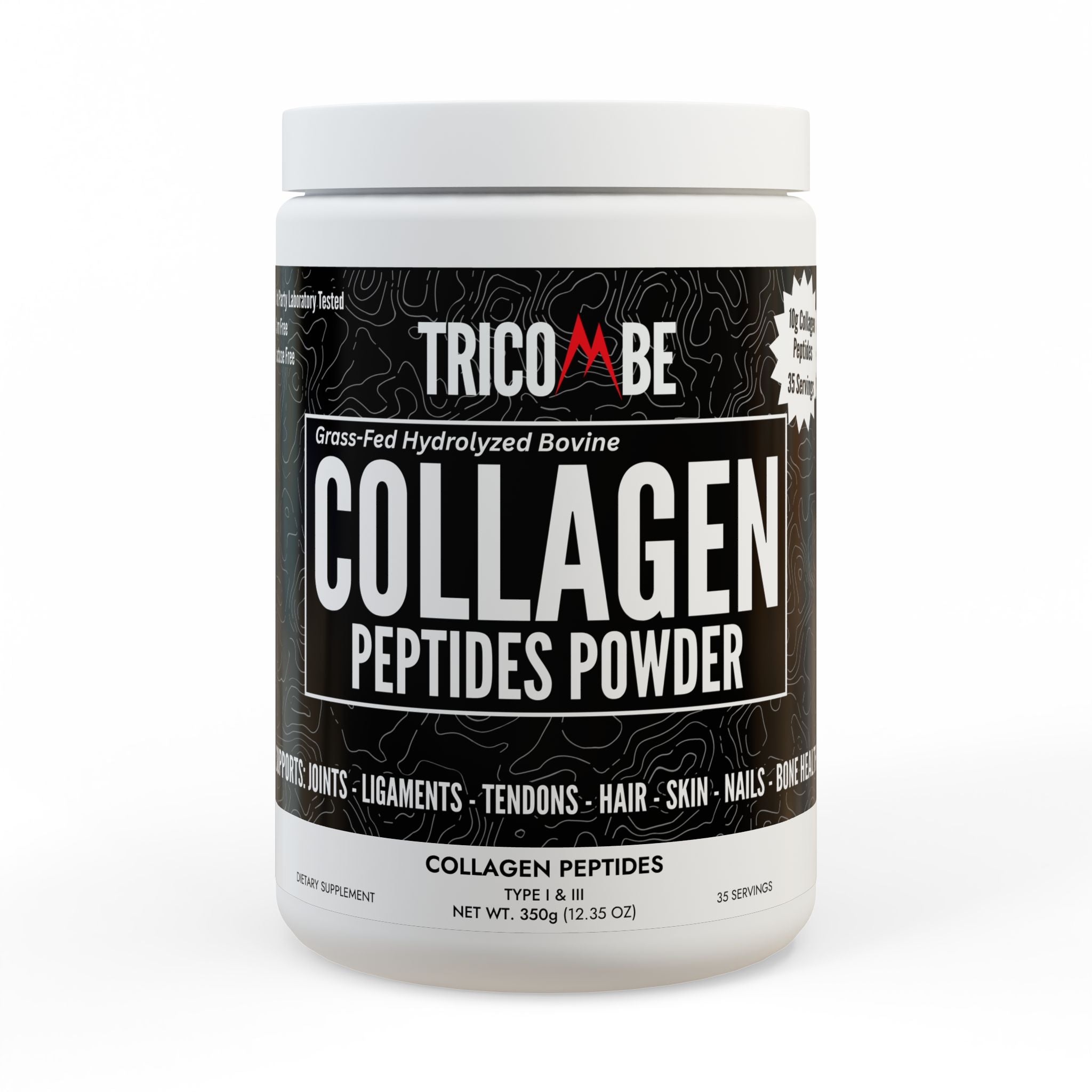Collagen Peptides Type I & III Supplement (350g, 12.3oz)