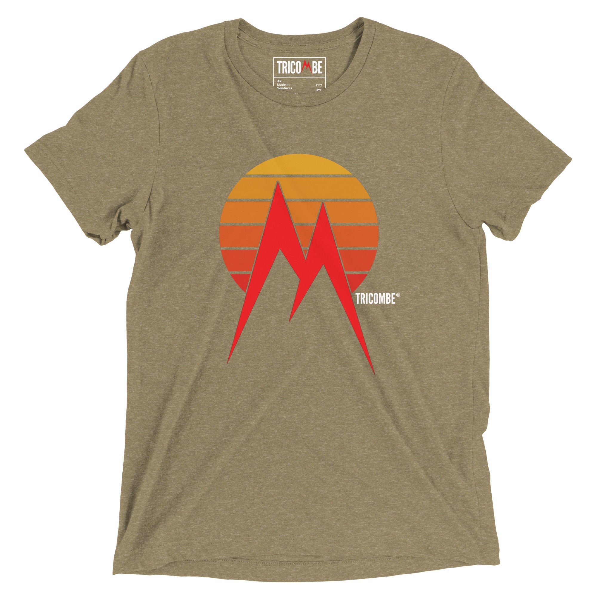 Tricombe Mountain Sunset Unisex Short Sleeve T-Shirt