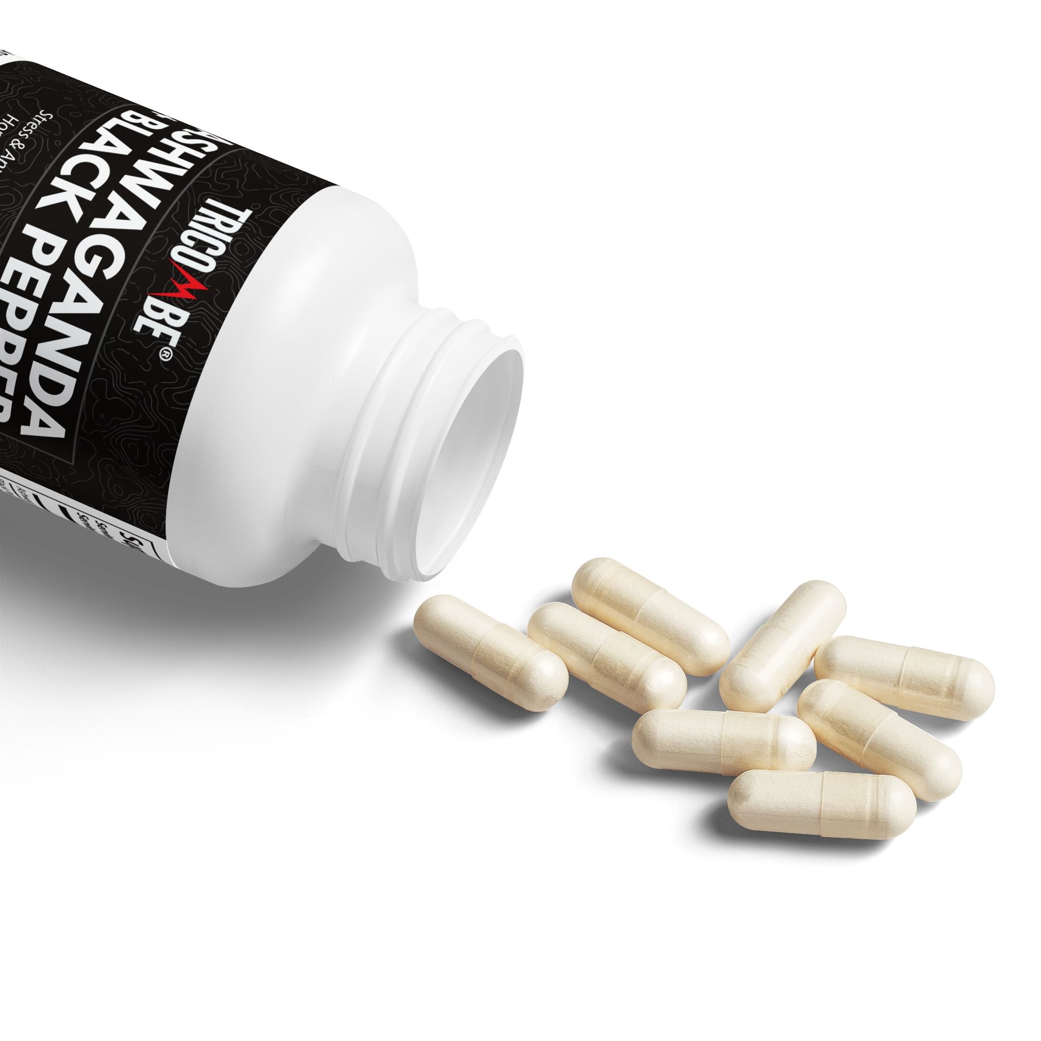 Ashwagandha and Black Pepper Supplement (60 capsules)