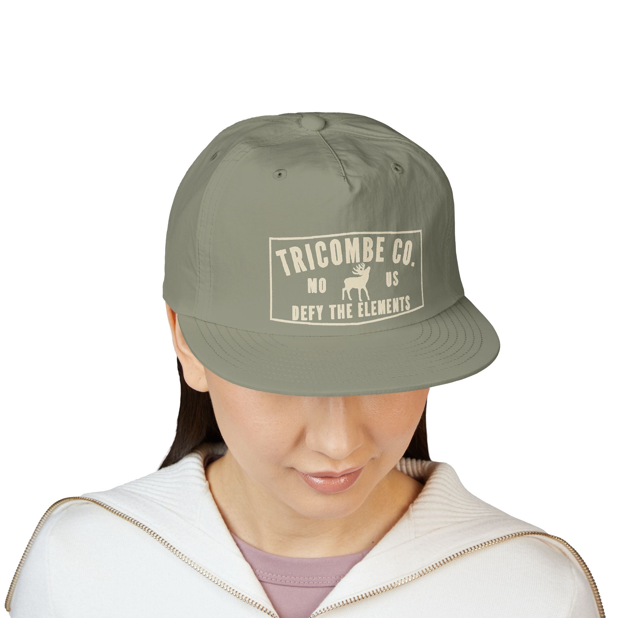 Surf Cap — Tricombe Co. 'Defy The Elements' Vintage Surf Hat