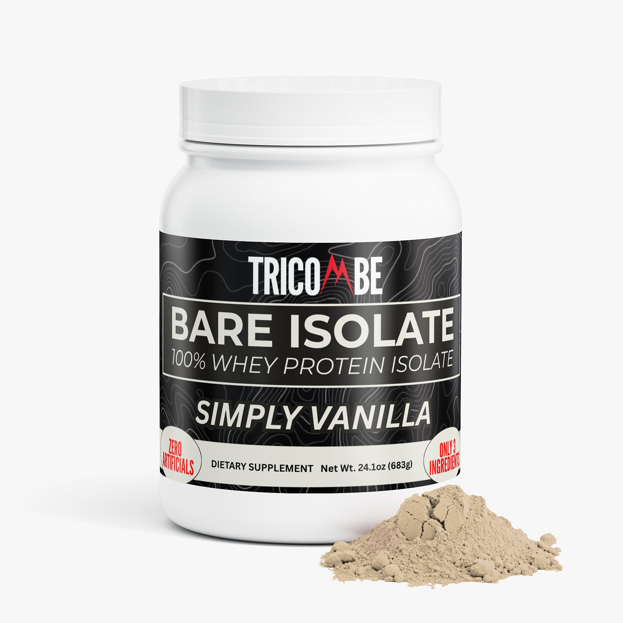 BARE ISOLATE 100% Whey Protein Isolate (Vanilla)