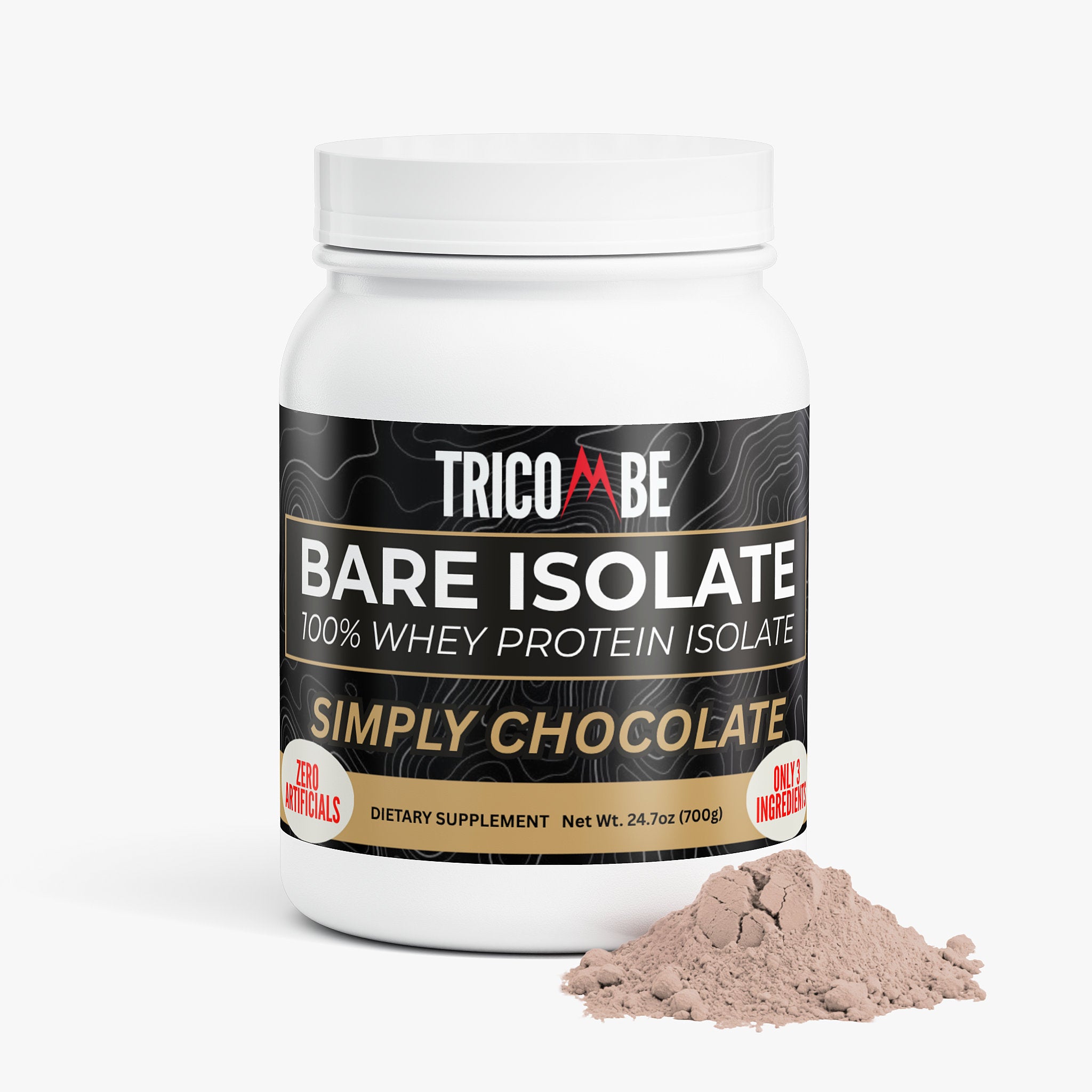 BARE ISOLATE 100% Whey Protein Isolate (Chocolate)