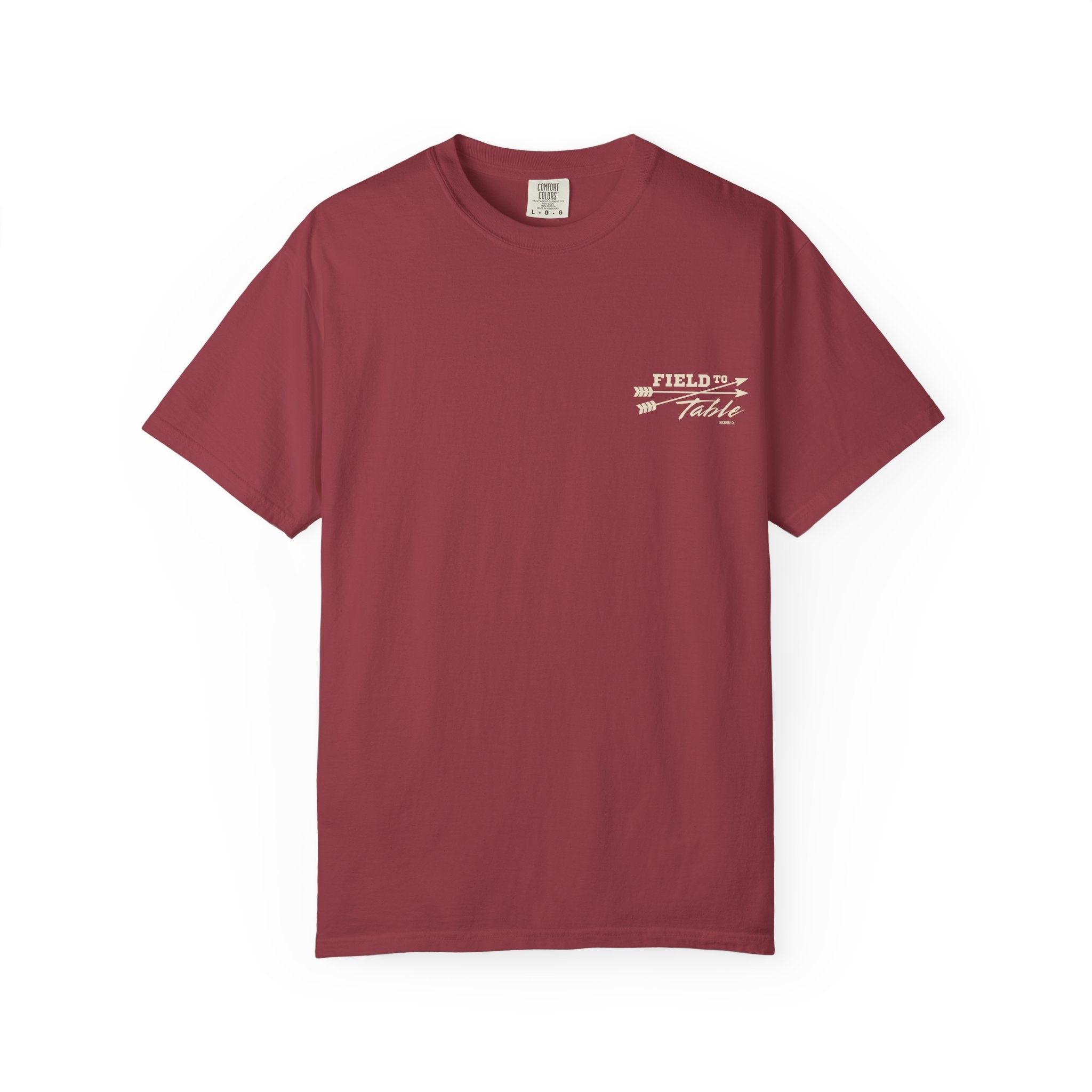 Field to Table Unisex Garment-Dyed T-shirt