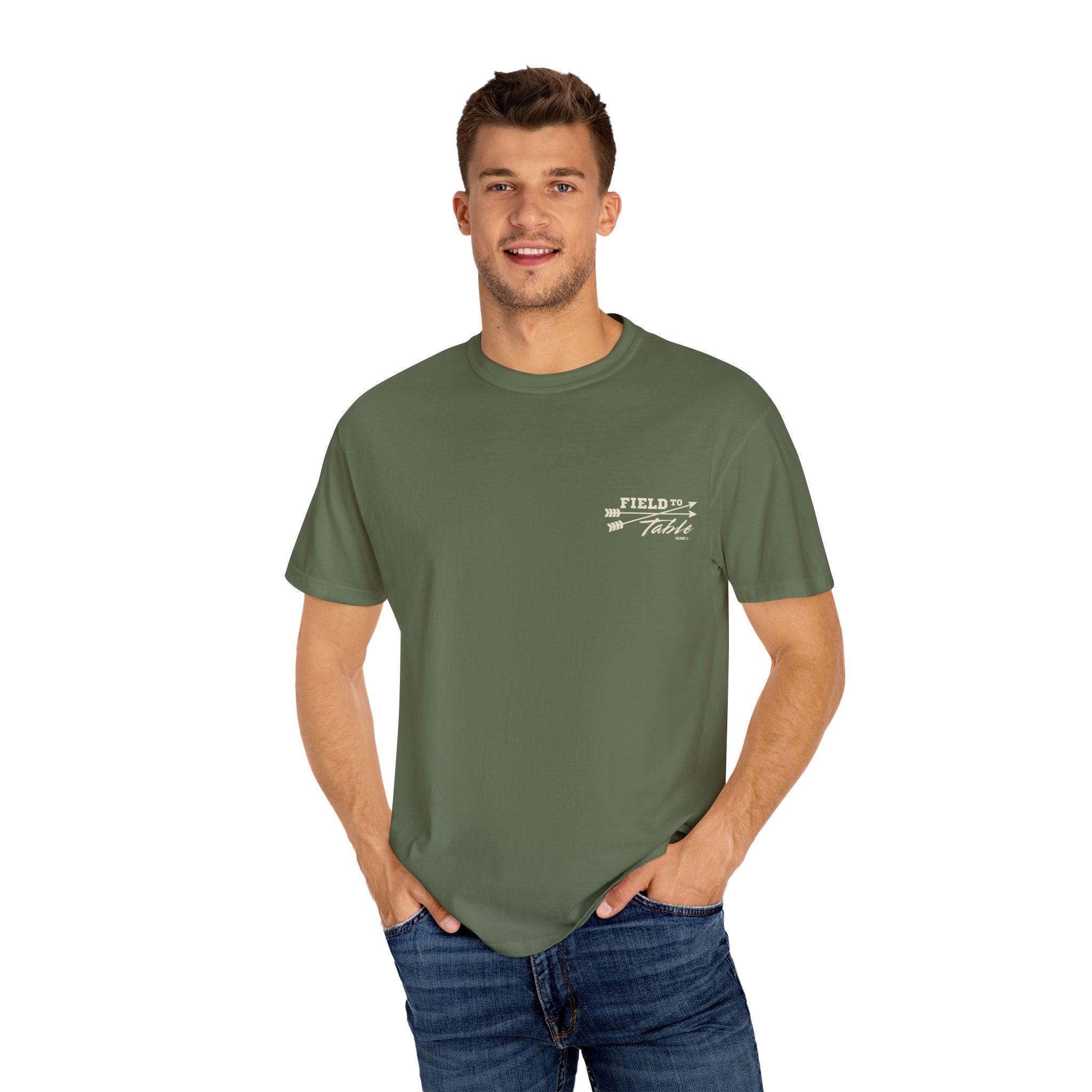 Field to Table Unisex Garment-Dyed T-shirt