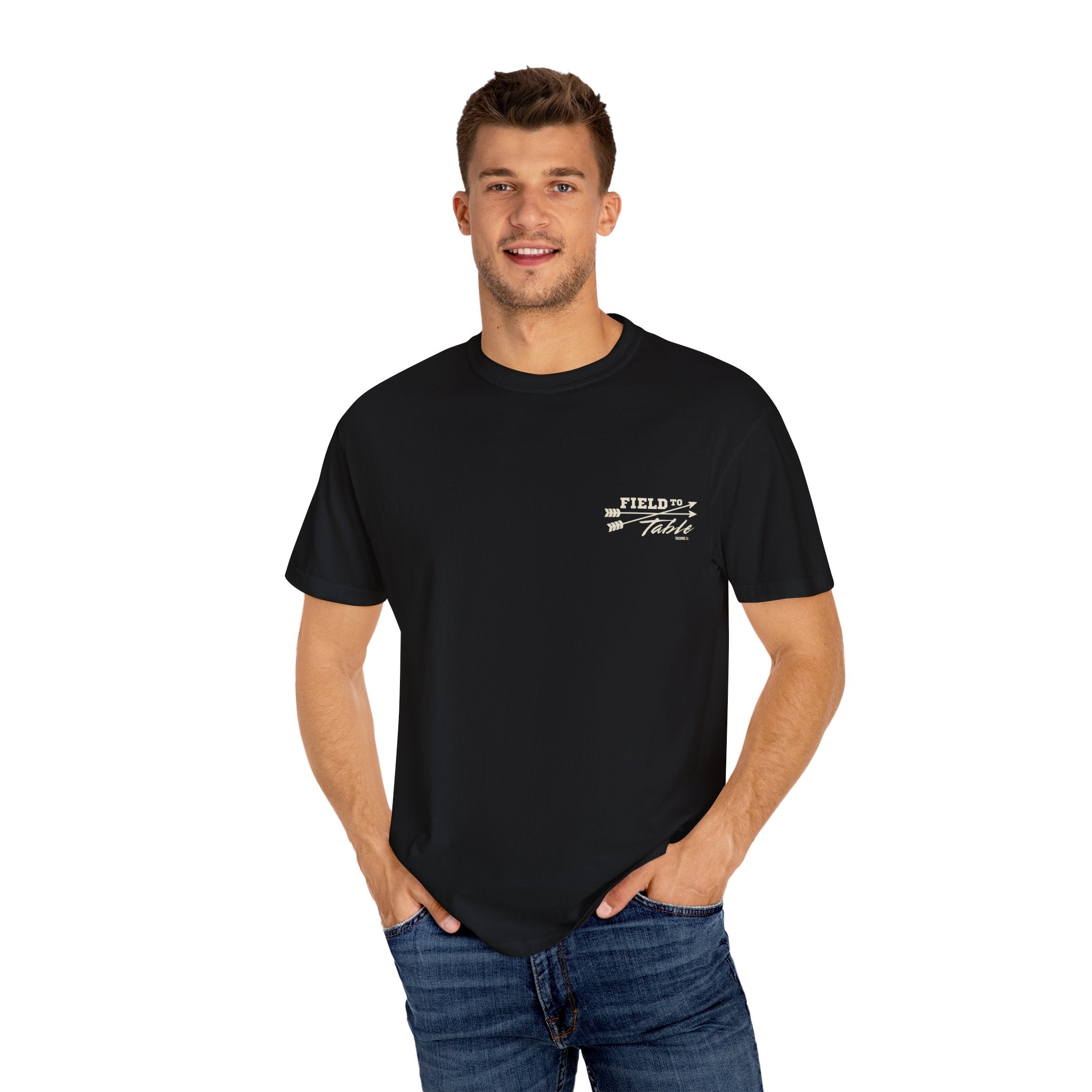 Field to Table Unisex Garment-Dyed T-shirt