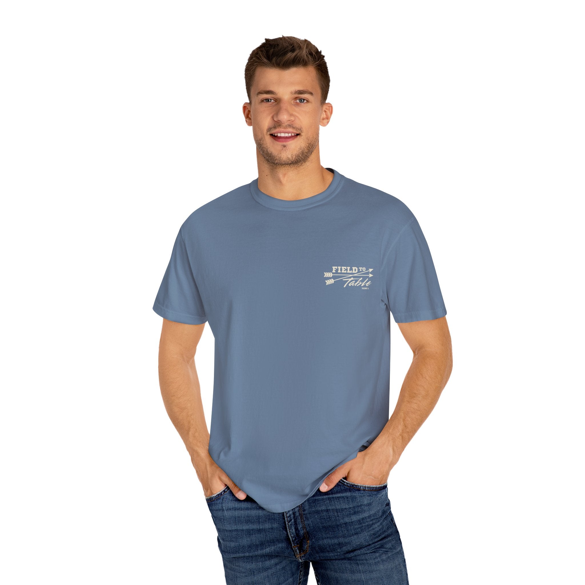 Field to Table Unisex Garment-Dyed T-shirt