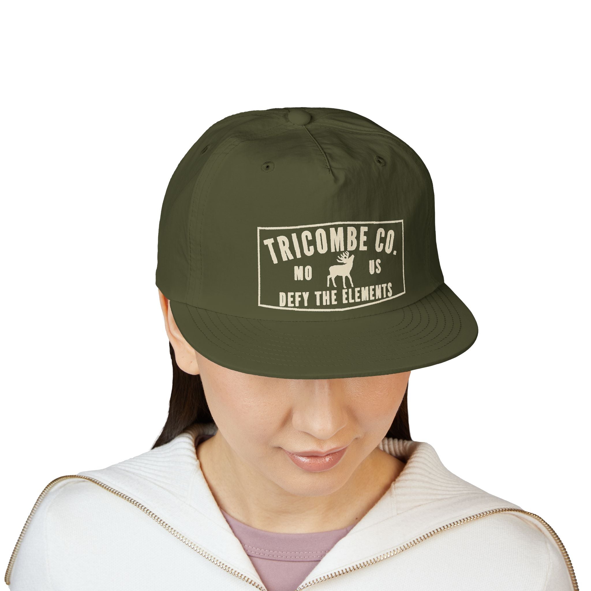Surf Cap — Tricombe Co. 'Defy The Elements' Vintage Surf Hat
