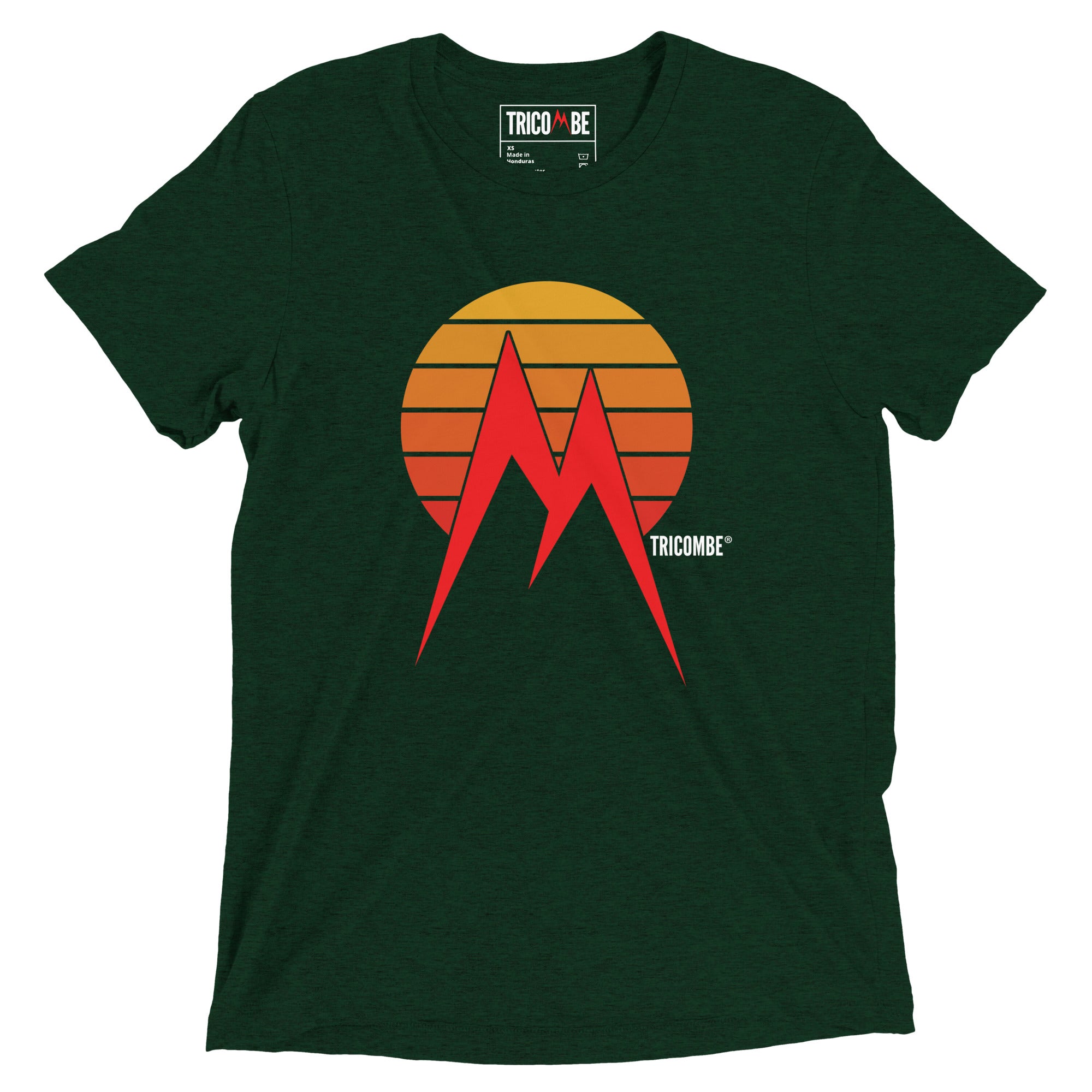 Tricombe Mountain Sunset Unisex Short Sleeve T-Shirt